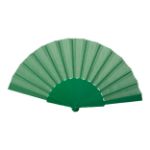 opvouwbare waaier met plastic handgreep. - groen