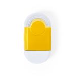 puntenslijper met gum cafey - geel