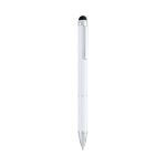 touch screen pen met balpen - wit