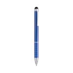 touch screen pen met balpen - blauw