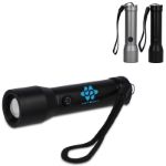 oplaadbare ipx4-zaklamp van gerecycled aluminium