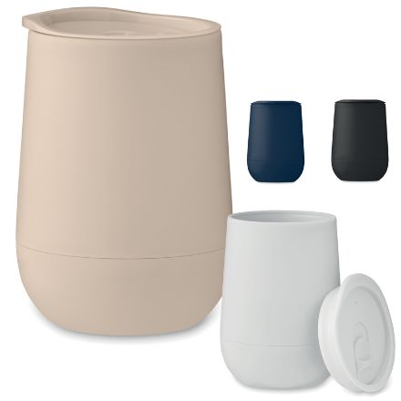 pp dubbelwandige beker 300 ml