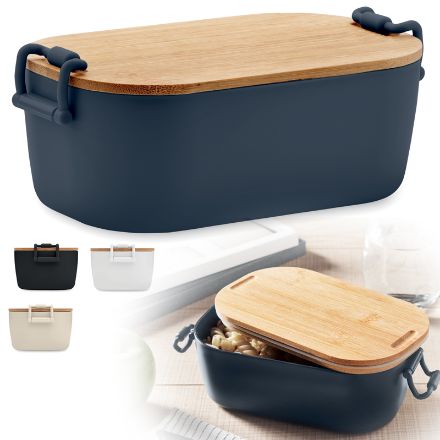 pp lunchbox 700 ml met bamboe deksel