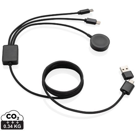 terra r-pet 6-in-1 oplaadkabel met iwatch lader