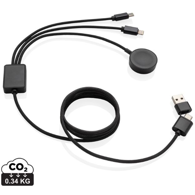 terra r-pet 6-in-1 oplaadkabel met iwatch lader