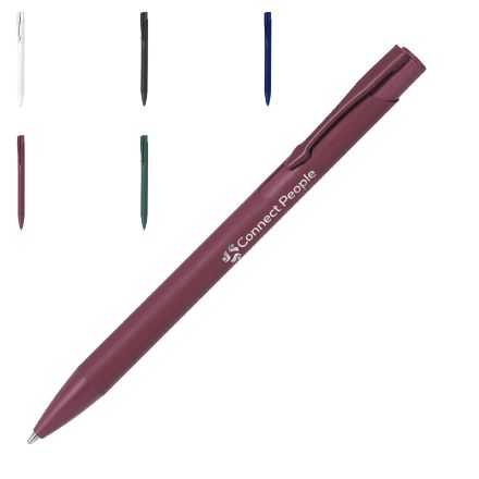 aluminium pen blauwe inkt vieso