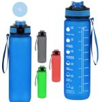 drinkfles met capaciteitsaanduiding ridof 1 liter
