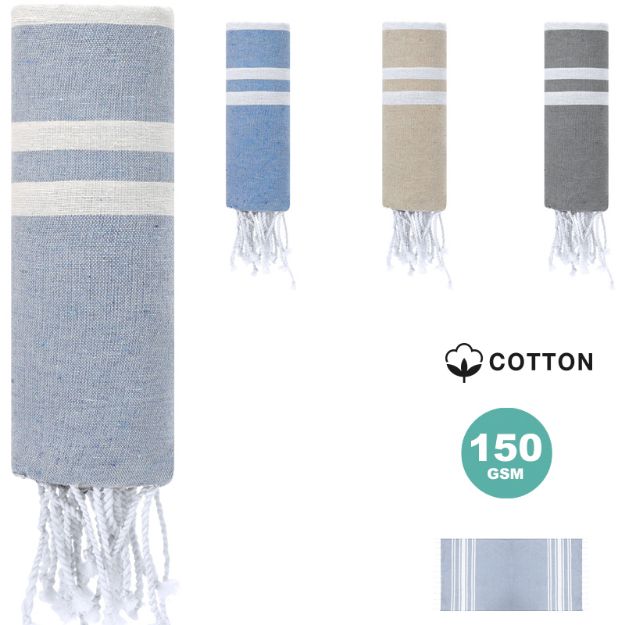 katoenen omslaghanddoek 150 gr/m2 kissler