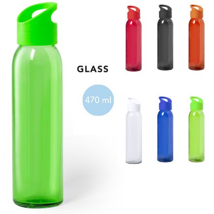 glazen drinkfles tinof 470 ml