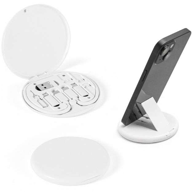 gerecycled abs supersnelle oplaadkabel en adapter