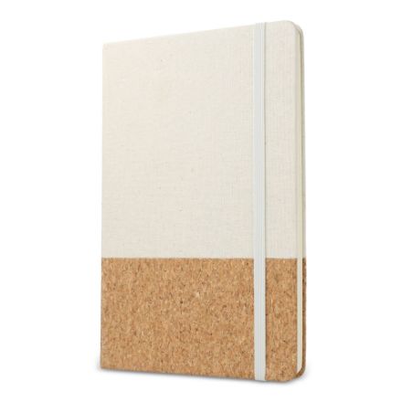 notitieboek katoen en kurk a5