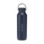 foss recycled roestvrij staal thermosfles 600 ml - blauw