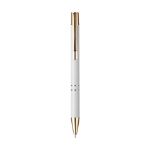 ebony recycled aluminium rose gold pen blauwe inkt