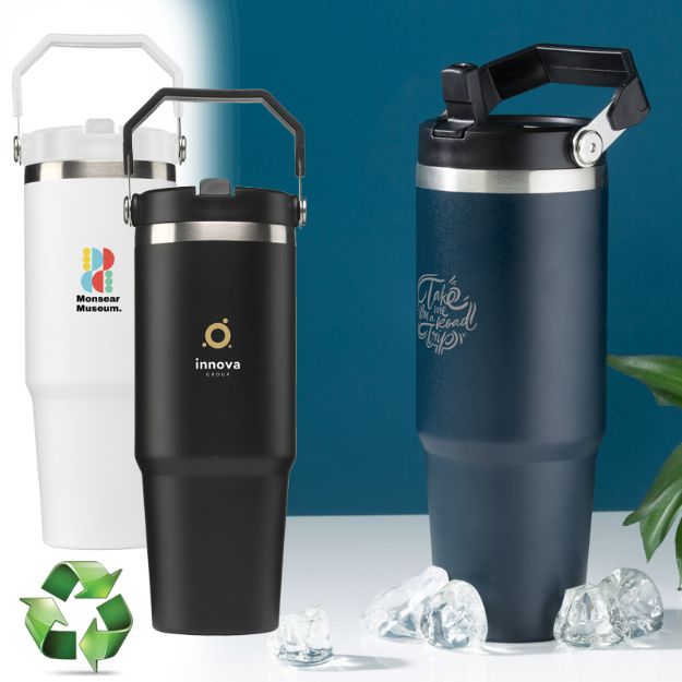 hippo recycled rvs thermosbeker 900 ml