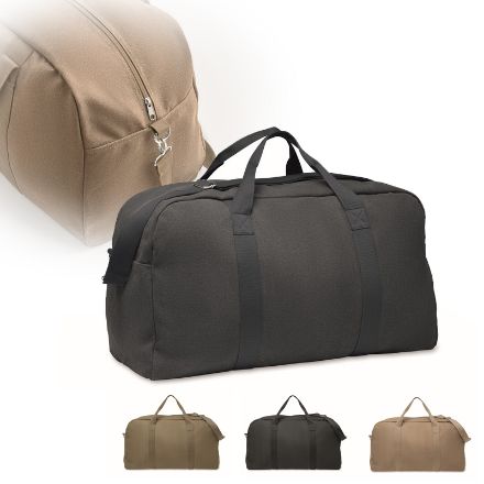 reistas van recycled materiaal en schouderriem