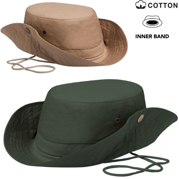 hoed van 100% katoen