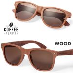 zonnebril van koffieafval prakay