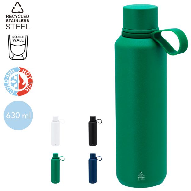 thermoskan recycled rvs yomar 630 ml