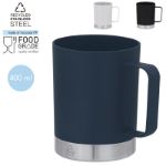 mok recycled toestvrij staal rosby 400 ml