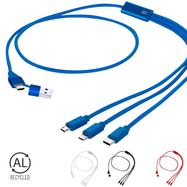 oplaadkabel recycled aluminium clodan