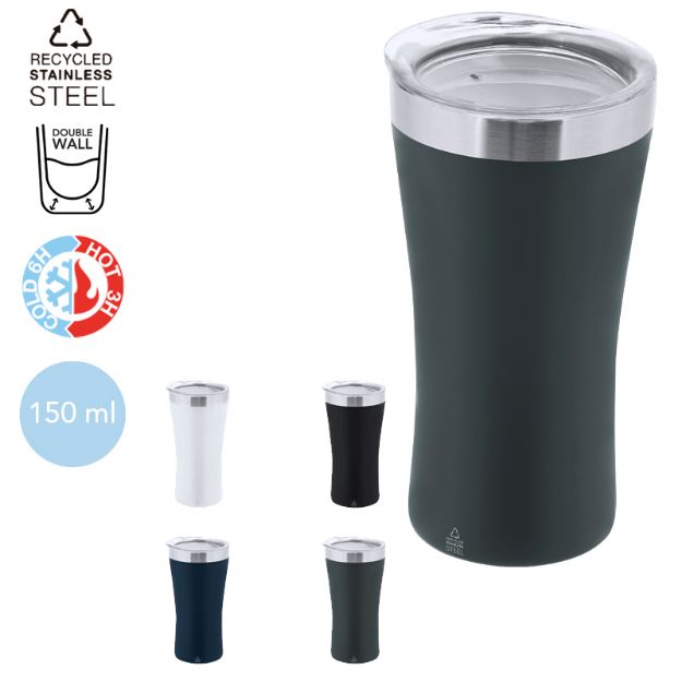 thermosbeker recycled rvs cozard 150 ml