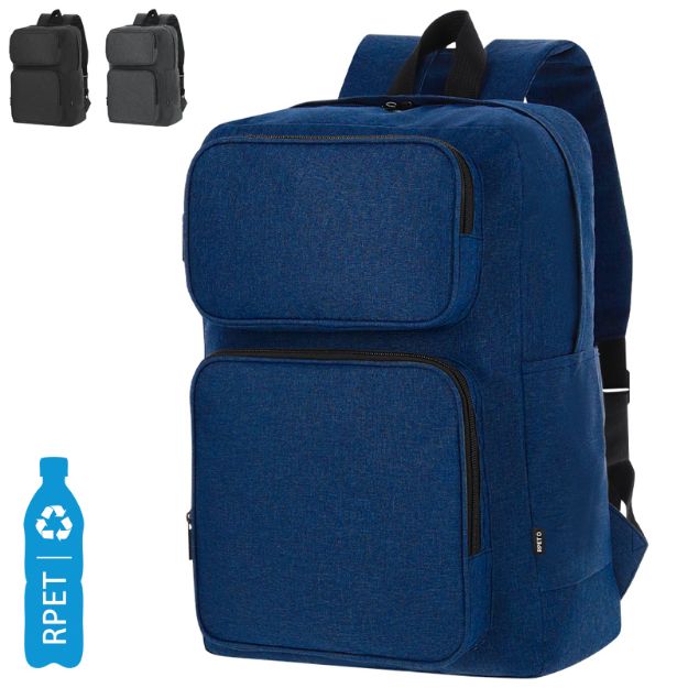 rugzak met laptop en tabletvak necco