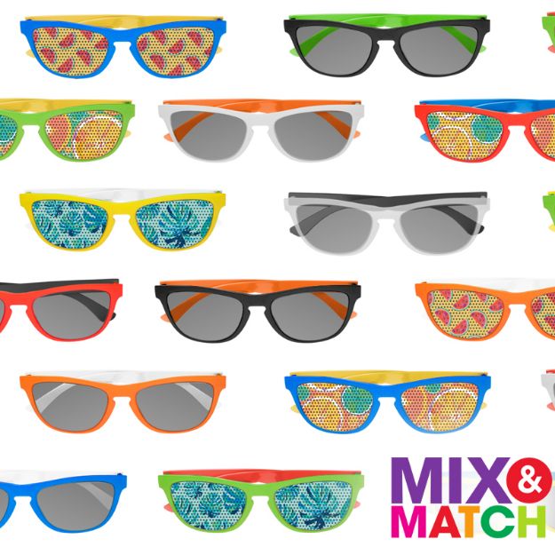 personaliseerbare zonnebril met uv400 bescherming.