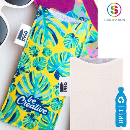 custom made rpet zonnebrillenkoker creafelt sun