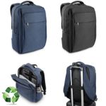 volledig gevoerde laptoprugzak van 300d polyester