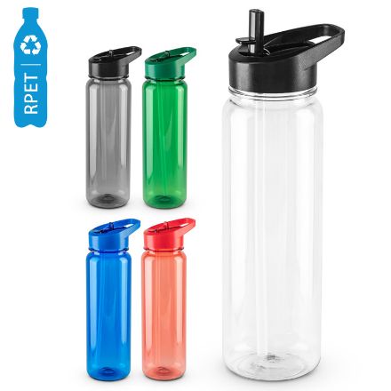 r-pet sportfles met glanzende afwerking 750 ml