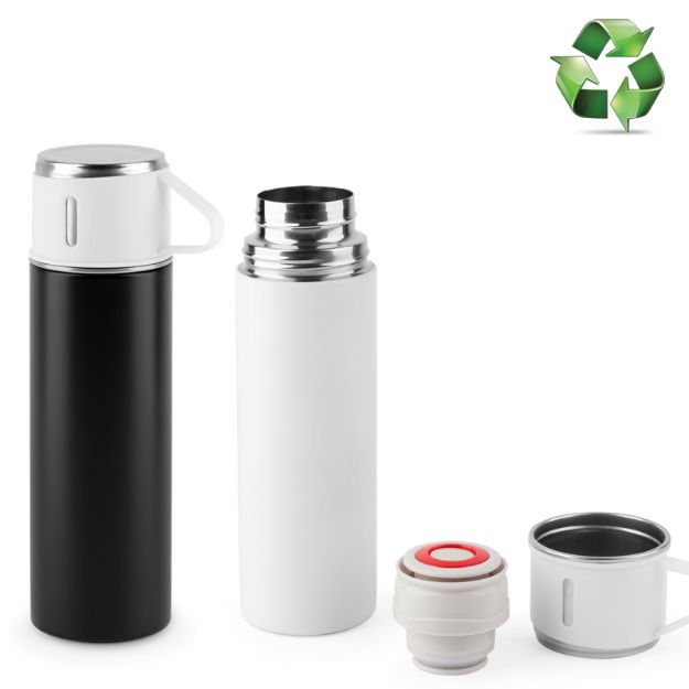 roestvrijstalen thermosfles matte afwerking 490 ml