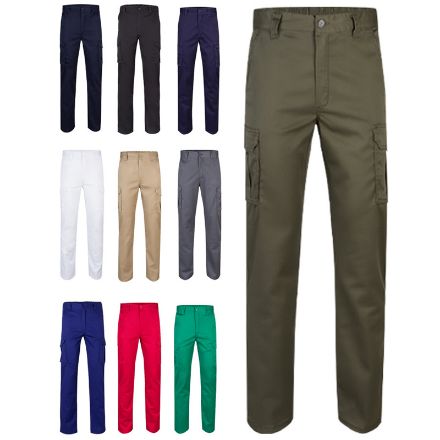 stretch broek met meerdere zakken maten 34-64