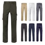 pan. stretch broek met meerdere zakken maten 34-60