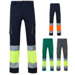 tweekleurige stretchbroek maten 4xl - 5xl