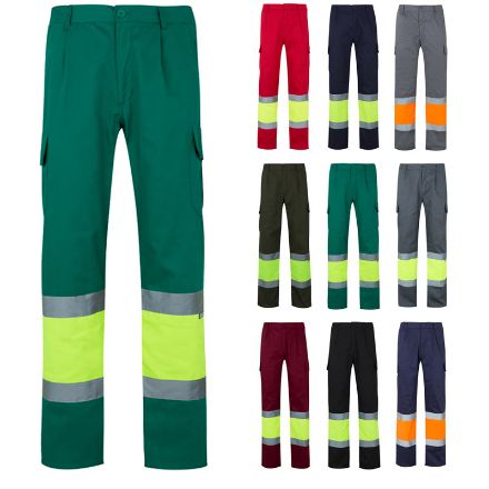 tweekleurige keperbroek maten: s-3xl