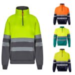 tweekleurig sweatshirt maat 4 xl-5xl