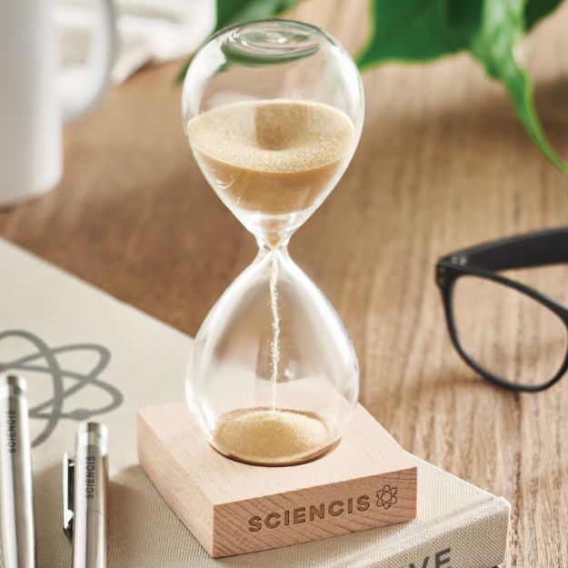 zandloper van 5 minuten desert