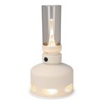 insideout dimbare led-lamp met (uit)blaassensor - beige
