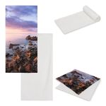 dubbelzijdige handdoek sublimatie 100x180cm custom