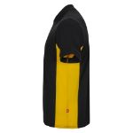 tweekleurige piqué polo maten xs-3xl 180 gr/m2