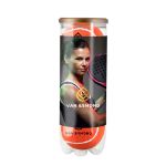 tube gekleurde padelballen