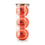 tube met gekleurde padelballen