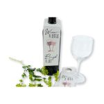 flessenhanger met zaadpapier