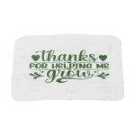 vierkante onderztter van zaadpapier 80 g