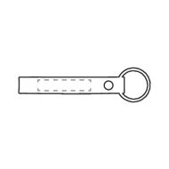 lasergravure (50 x 10 mm)
