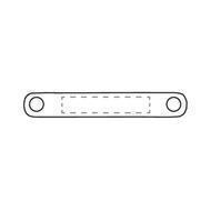 lasergravure (60 x 12 mm)