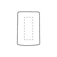 tampondruk (30 x 80 mm)