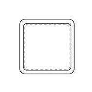 digitale druk (83 x 83 mm)