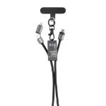 terra gerecycled pet telefoon lanyard 60w oplader