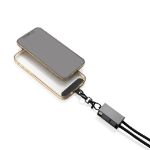 terra gerecycled pet telefoon lanyard 60w oplader